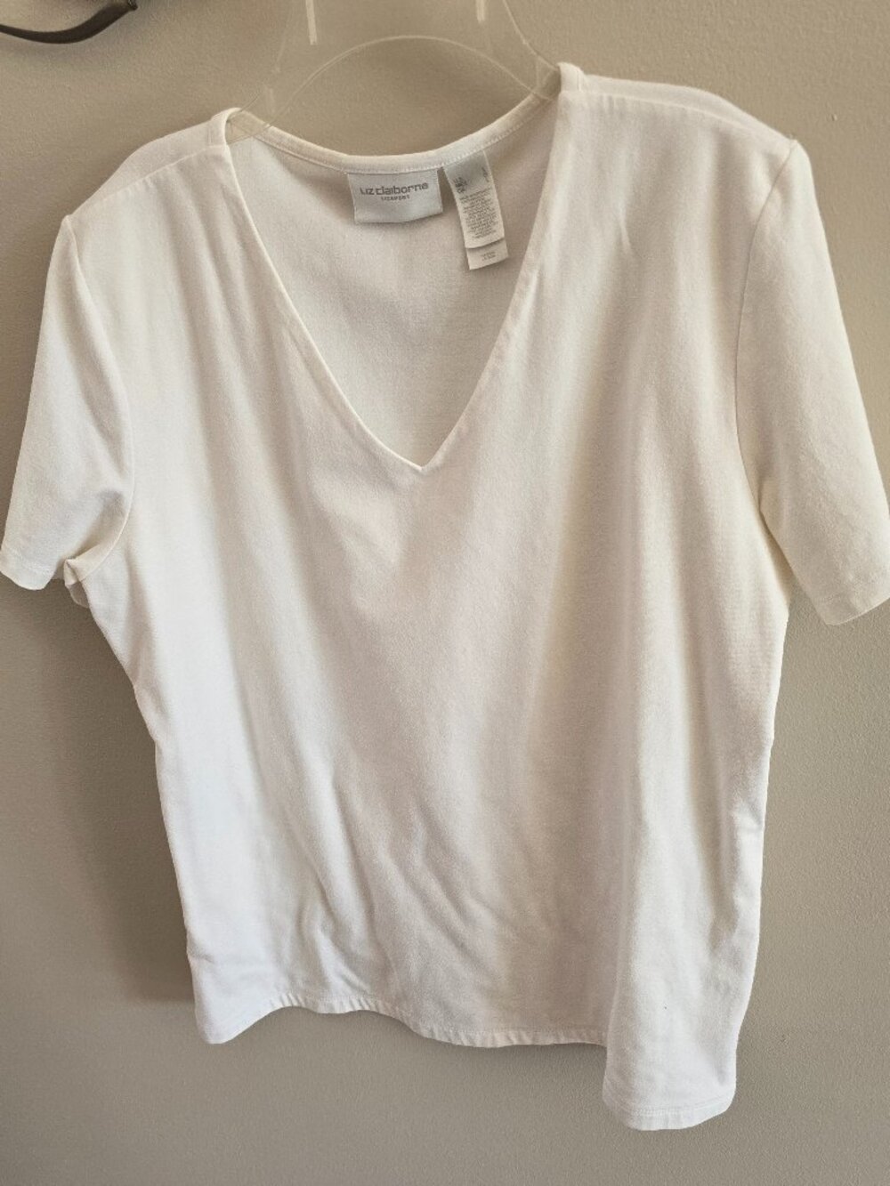 Liz Claiborne white top L/G